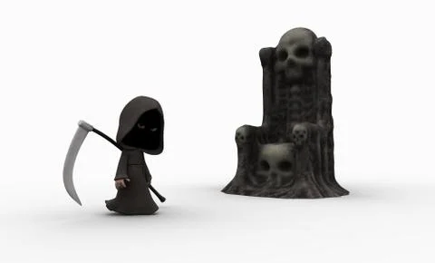 Grim Reaper Illustrazione stock