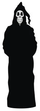 The grim reaper Stock Illustration