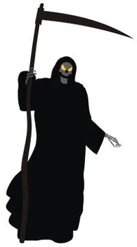 The grim reaper Stock Illustration
