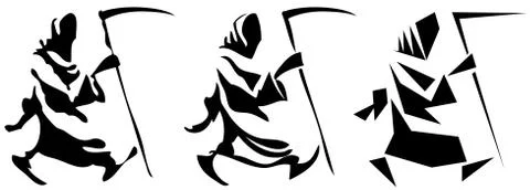 Grim Reaper 스톡 일러스트