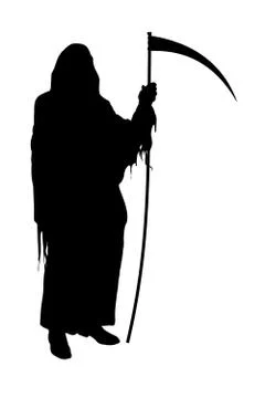 Grim Reaper Stock Illustration