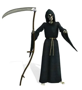 Grim Reaper Stock Illustration
