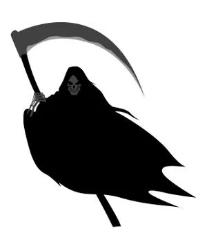 Grim Reaper Stock Illustration