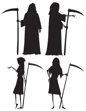 Grim reapers Stock-Illustration