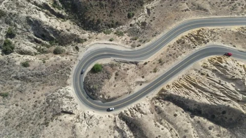 Grimes Canyon Above View Stock Footage 201555011