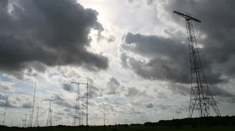 Grimeton long-wave antennas 動画素材 8548895