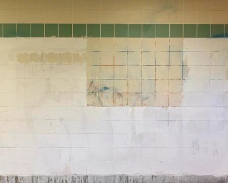Grimy Subway Wall Stock Photos