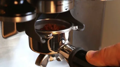 Grind coffee beans Stock Footage 74791602