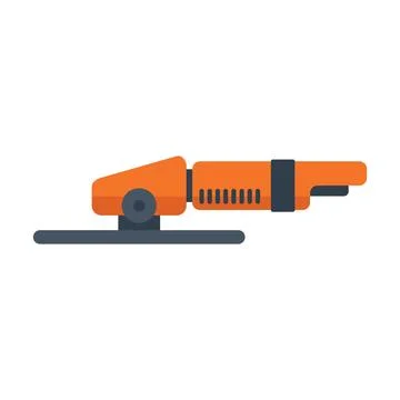 Grind machine icon flat vector. Grinder tool Stock Illustration
