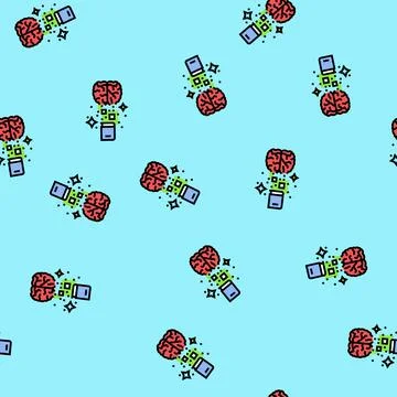 Grind motivation vector seamless pattern 스톡 일러스트
