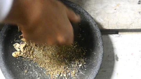 Grind spices Stock Footage 245523787