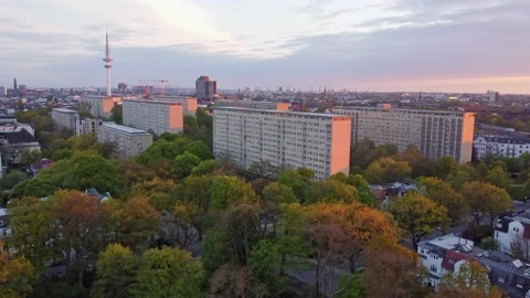 Grindel High Rises Stock Footage 189760117