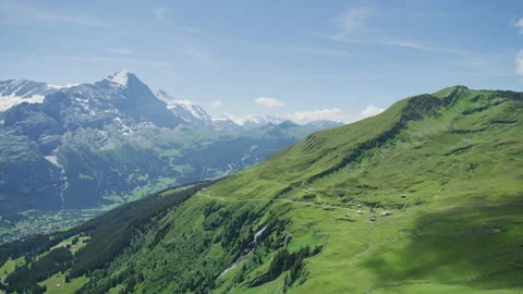 Grindelwald First, Switzerland Stock Footage 219708807