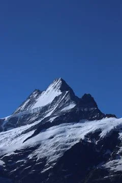 Grindelwald Mountain Top Stock Photos