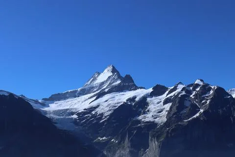 Grindelwald Mountain Top Stock Photos