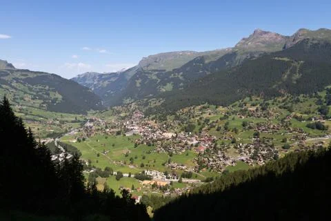 Grindelwald Foto stock