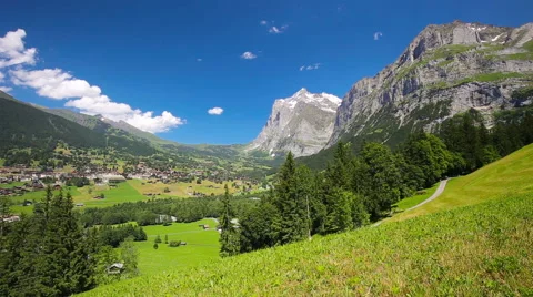Grindelwald, Switzerland Stock-Footage 64953121