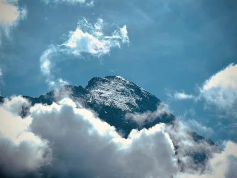 Grindelwald in Switzerland with Mount Eiger Stock Photos