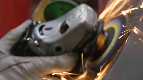 Grinder and deburring Stock Footage 40117808