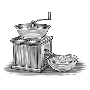 Grinder Stock Illustration