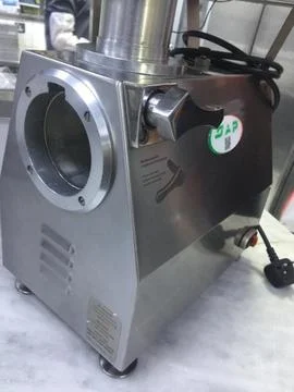 The grinder machine view on the table Stock Photos