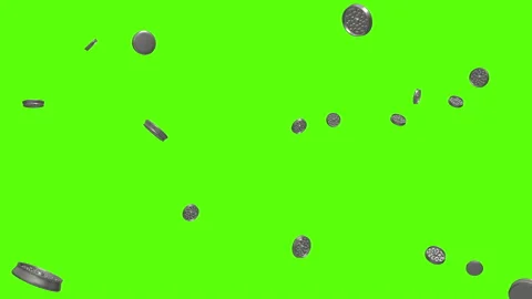 Grinders exploding over green screen. Weed grinders explosion across the screen Video stock 239124883