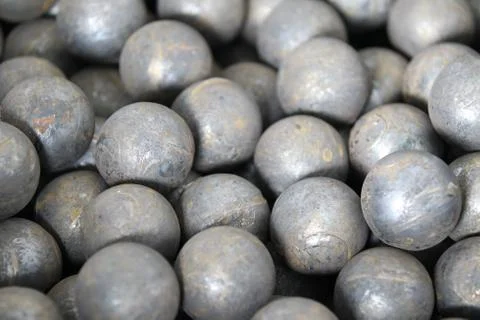 Grinding balls Stock-Fotos