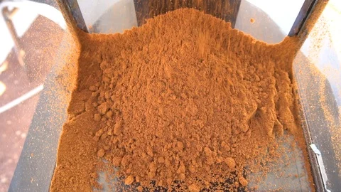 Grinding Coffee Beans Stock Footage 105874162