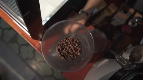 Grinding Coffee Stock Footage 293371893