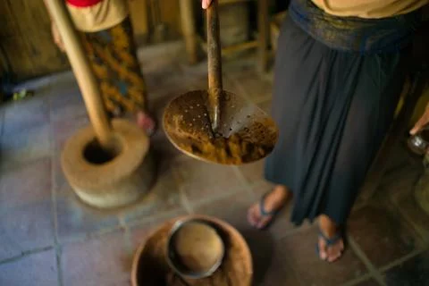 Grinding Coffee Stock Photos