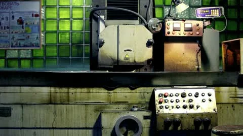 Grinding machine Stock Footage 10586280