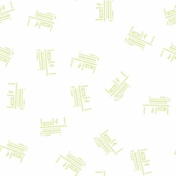 Grinding machine glyph vector seamless pattern flat Stockillustratie