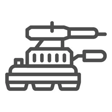 Grinding machine line icon, construction tools concept, angle grinder vector Stock Illustration