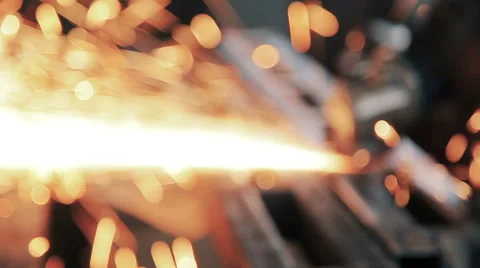 Grinding machine for metal Video stock 57421416