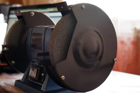 Grinding machine. Sharpening machines for edge tools Stock Photos