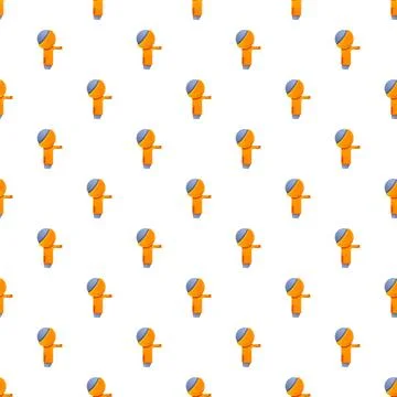 Grinding machine tool working equipment seamless pattern Illustrazione stock
