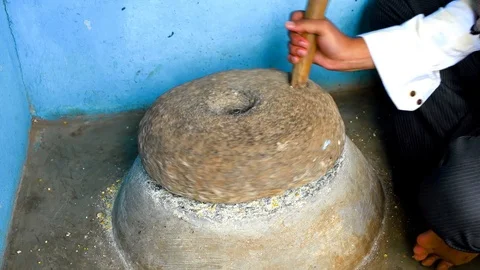 Grinding Machine  | Typical | Stock Footage 124242376