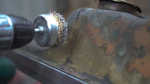 Grinding machine in a workshop Stock Footage 101543756