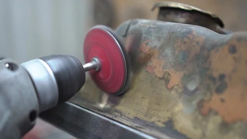 Grinding machine in a workshop Vídeo Stock 101543771