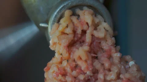 Grinding meat Video stock 24905262