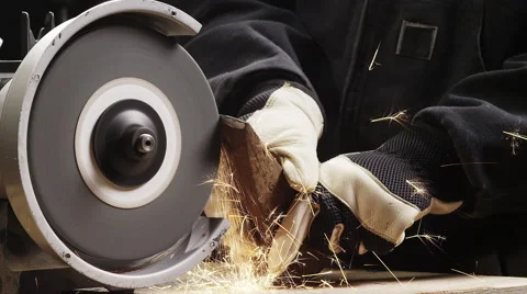 Grinding Metal Stockbeeldmateriaal 54145204