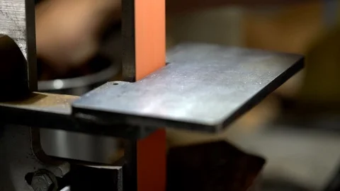 Grinding metal Stock Footage 94048729