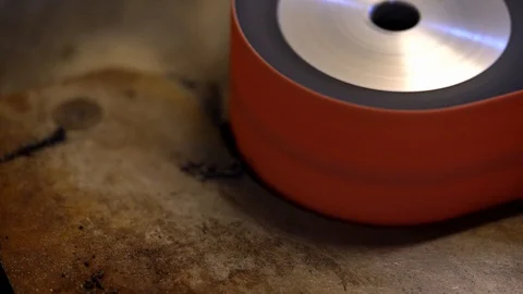 Grinding metal Stock Footage 94048735