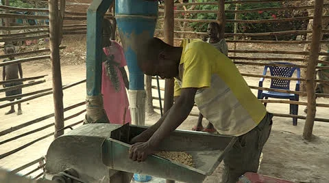 Grinding Mill Stock Footage 23081144