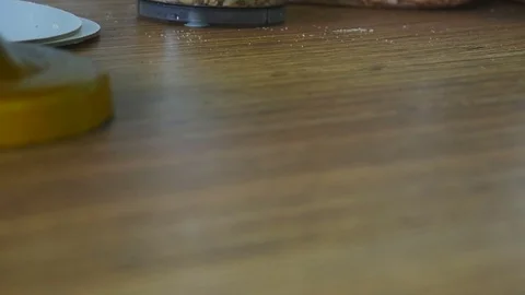 Grinding nuts slow motion Video stock 75517644