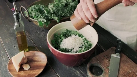 Grinding Pepper Stock Footage 78648582