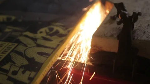 Grinding a snowboard Stock Footage 115950254