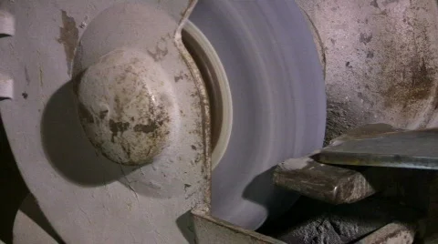 Grinding wheel Video stock 483007