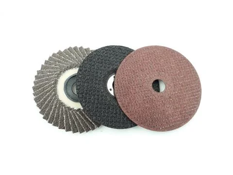 Grinding wheel on isolated Photos