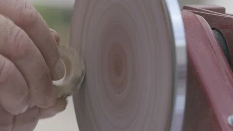 Grinding the wooden element Stock Footage 151487578
